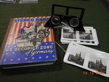 Stereo Book Raumbildalbum Stereobetrachter Raumbildbrille US occopied zone