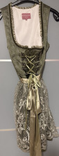 Krüger dirndl grün beige - dirndl, grün-beige