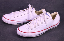 Converse All Star Classic OX Sneaker Chucks Leder weiß Gr. 41 Unisex  BC1993