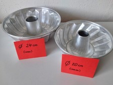 2 Gugelhupf-Backformen - Alu -