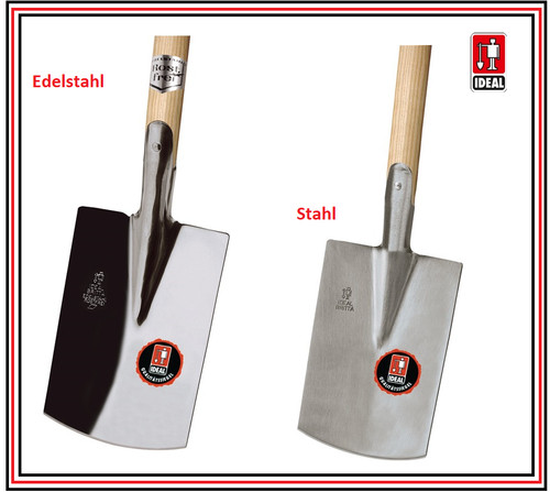 Ideal damenspaten stahl oder - stahl,