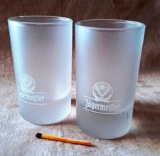 Jägermeister 2 Shot Gläser Schnaps Glas 2cl 4 cl Eichstrich satiniert frozen