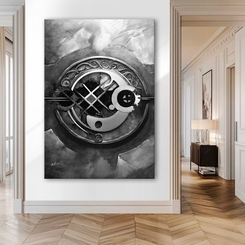 Leinwand bild xxl - bild, abstrakt