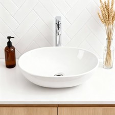 Keramik Waschbecken Oval