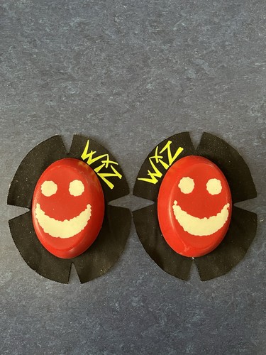 Wiz knieschleifer smiley - wiz, rot