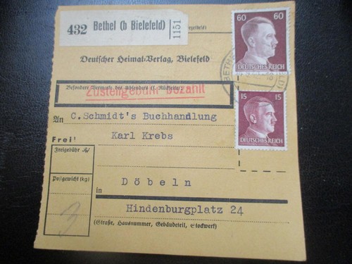 1706 paketkarte bethel - #1706,
