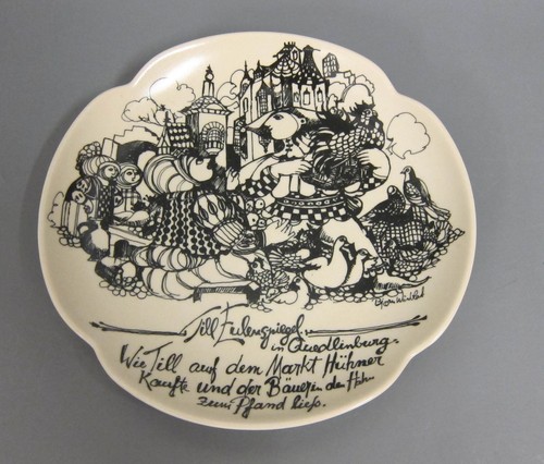 Kuchenteller rosenthal form - kuchenteller,