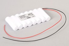 Ni-Cd NiCd Akkupack 9,6V 700mAh 0,7Ah für Türsteuerungen Reihe mit Kabel