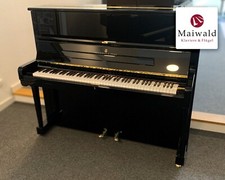 Steinway & Sons V-125 Klavier, Hamburg 1980, schwarz poliert