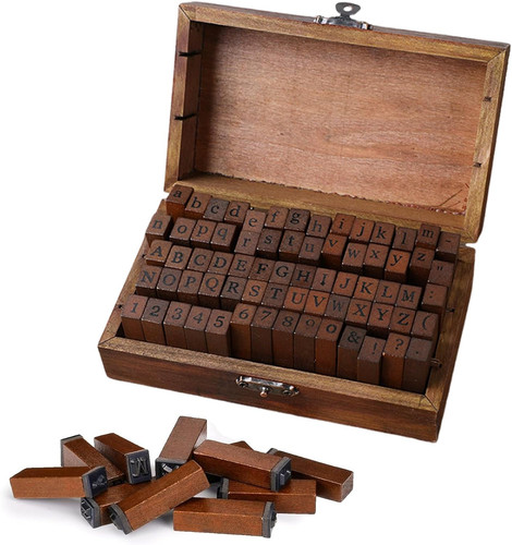 Alphabet stempel set 70 - set,,