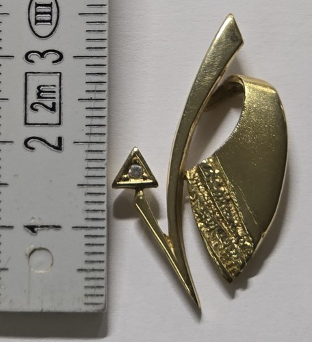 Anhänger echt gold - gold, 333
