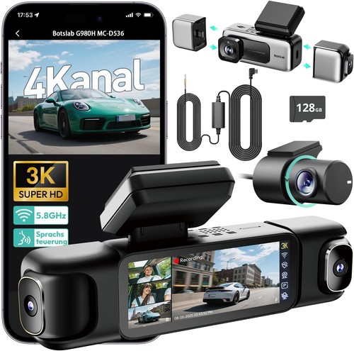 Dashcam kanal 1080p mit - dashcam,