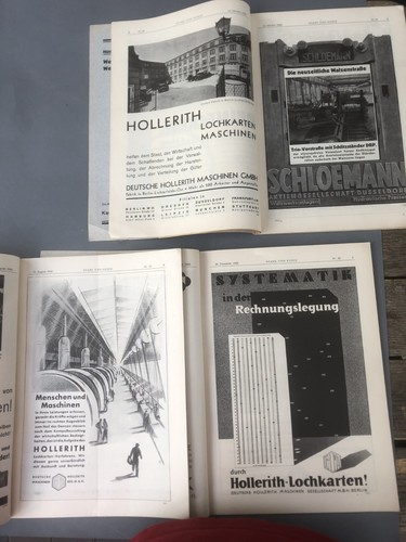 Anzeigen der hollerith - der, fa.