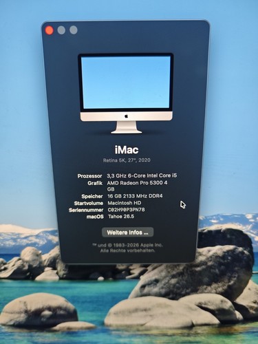 Apple imac 2020 - apple, 27"