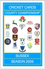 SUSSEX CCC 2026 SEASON SQUAD -
