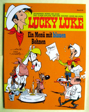 Lucky Luke Band 92 ungelesen Ein Menü mit blauen Bohnen, Nachdruck 2023