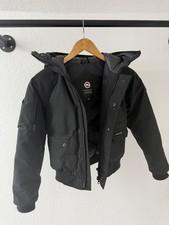 winterjacke schwarz jungen grösse (s) 7/8 jahren Canada goose getragen sauber 