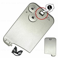 2Tasten Auto Schlüssel Karte