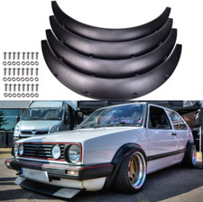 4 Stück Auto Kotflügel Radlaufverbreiterung Radlauf für Volkswagen VW Golf MK2