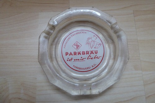Vintage glas aschenbecher - vintage,