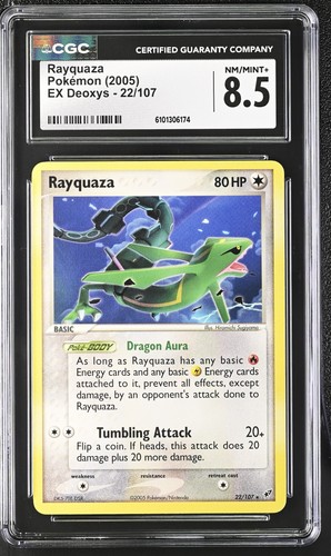 Pokémon rayquaza 22 - rayquaza, dx-22