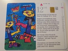 893. 2x Telefonkarte der Deutschen Telekom – … PD 1 96 12DM Die Sternzeichen a