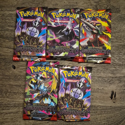Pokémon tcg dunkelgacht - tcg, 5x