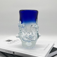 Vintage Czech Design Glas Vase