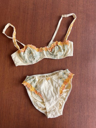Aubade vintage lingerie set - aubade,