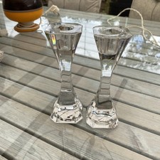 Villeroy & Boch, Kristall, Kerzenleuchter, Zweier Set