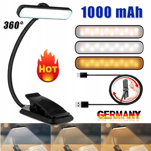 Led leselampe klemmleuchte - led,