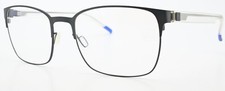 DE STIJL Brille Holland 1924 Jacques 4503 57-20 140 RF Black Metall Acetate