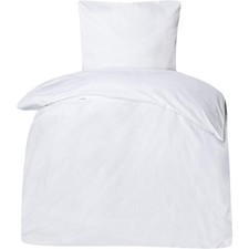 Hotelbettwäsche 135x200 cm Kissenbezug weiß mit Hotelverschluss 95° Moon Classic