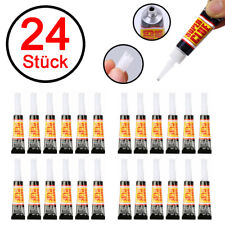24x 3g Sekundenkleber Universal Alleskleber Schnellkleber Super Glue EXTRA Stark