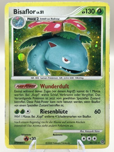 Pokemon karte tcg venusaur - pokemon,