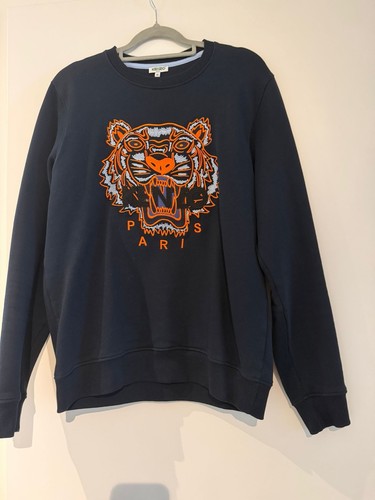 Kenzo paris pullover blau - kenzo, gr