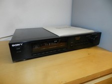 Sony ST-S550ES Schwarz Tuner Radio mit Anleitung