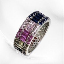 925 Sterling Silber Regenbogen