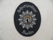 Oberarmabzeichen Schutzpolizei Berlin, Patch