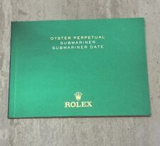 Oyster Perpetual Submariner Date Booklet English 2016 (B1)