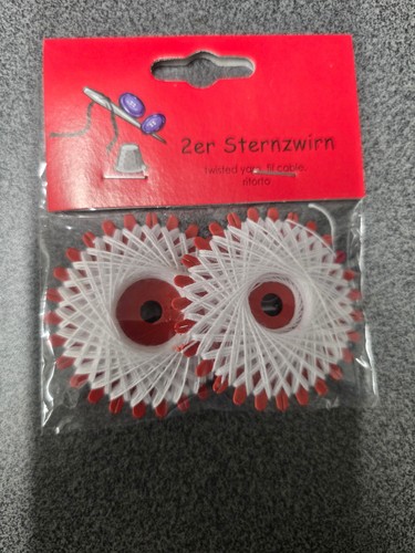 2er set sternzwirn - 2er-set, (weiß)