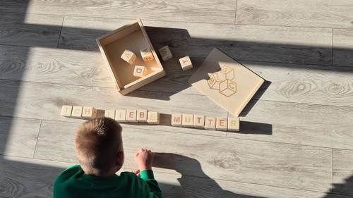 Montessori holz abc - montessori,