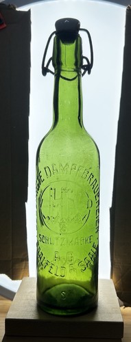 Alte bierflasche dampfbrauerei - alte,
