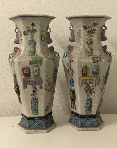Antike chinesische 5 cm - 2x,