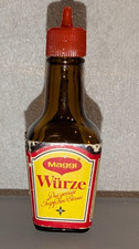 Mini Maggi Flasche 9g Glas