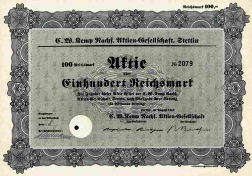 Kemp nachf 1942 stettin - nachf.,