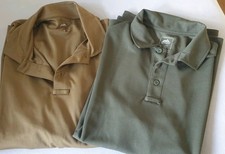 Helikon-Tex UTL 2 x Poloshirt Polo Shirt Oliv Green Gr. L Coyote Top Cool Lite