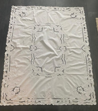 Vintage Tischdecke Richelieu