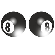 Set Eight Ball Aufkleber