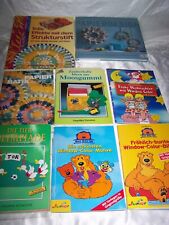 Window Color Moosgummi Karton Papier basteln mit Vorlagen